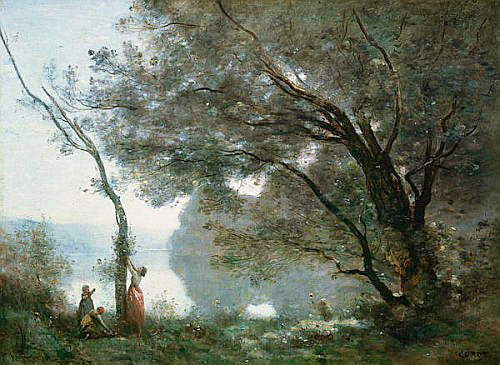 Jean Baptiste Camille Corot - Souvenir of Montefontaine