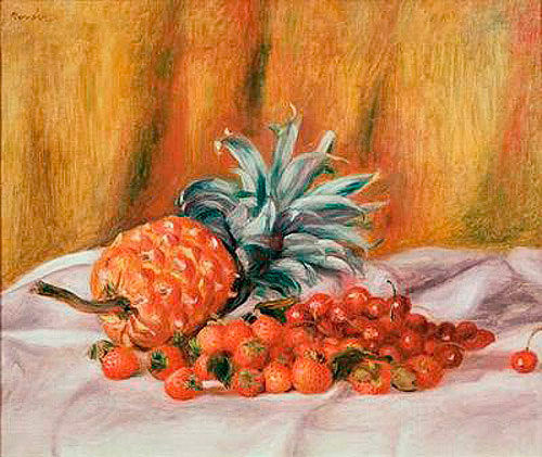 Pierre-Auguste Renoir - Strawberries and Pineapple