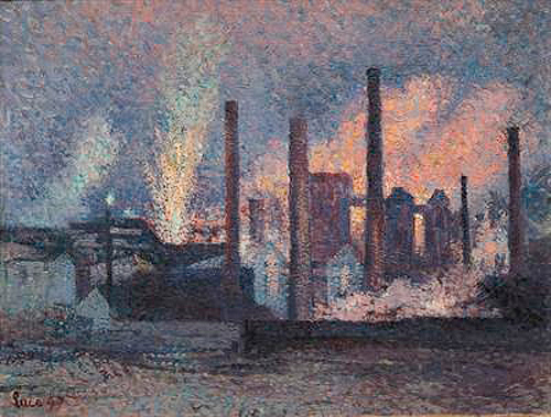 Maximilien Luce - Study for Factories near Charleroi