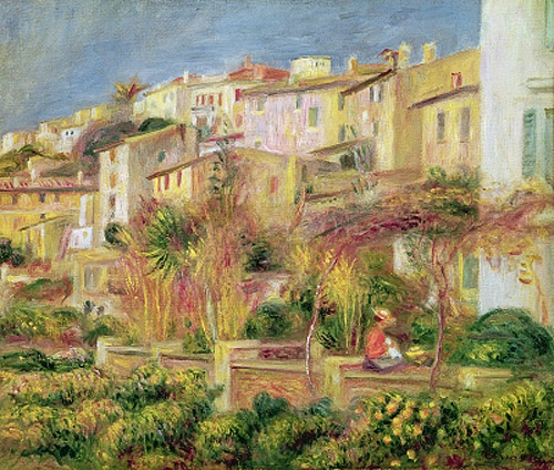 Pierre-Auguste Renoir -  Terrace in Cagnes