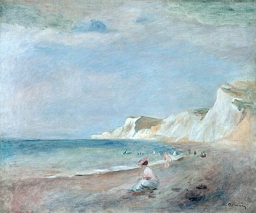 Pierre-Auguste Renoir - The Beach at Varangeville