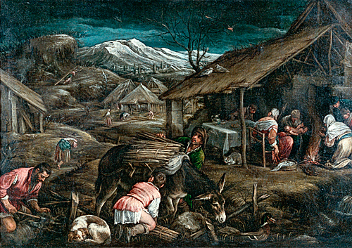 Giambattista Bassano - The birth of christ