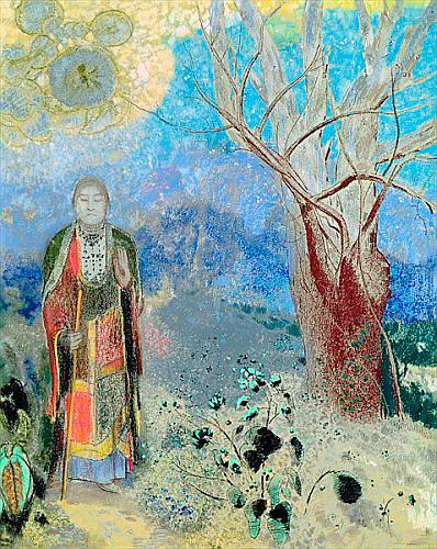 Odilon Redon - The Buddha