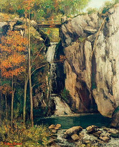 Gustave Courbet - The Chasm at Conches
