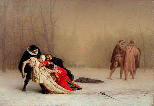 Jean-Léon Gérôme - The Duel after the Masquerade