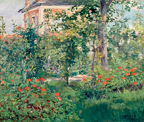 Edouard Manet - The Garden at Bellevue