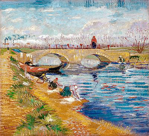 Vincent van Gogh - The Gleize Bridge over the Vigneyret Canal