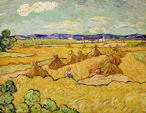 Vincent van Gogh - The Haystacks