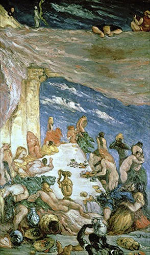 Paul Cézanne - The Orgy