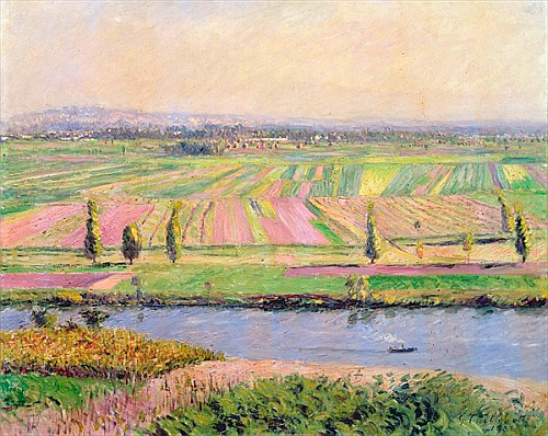 Gustav Caillebotte - The Plain of Gennevilliers from the Hills of Argenteuil