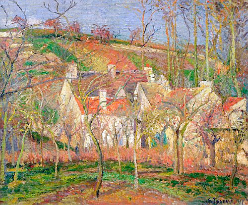 Camille Pissarro - The Red Roofs