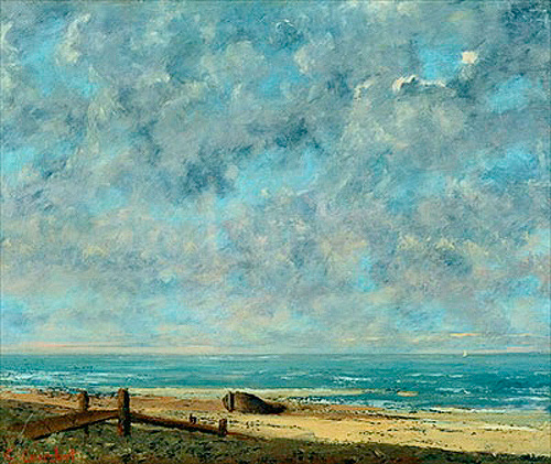 Gustave Courbet - The Sea
