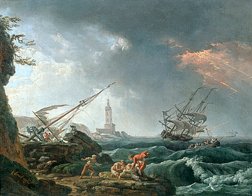 Claude-Joseph Vernet - The shipwreck