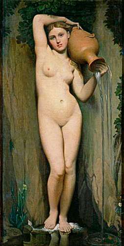 Jean Auguste Dominique Ingres - The Source