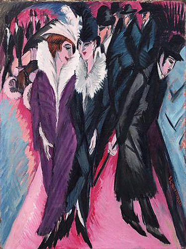 Ernst Ludwig Kirchner - The street