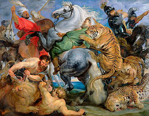 Peter Paul Rubens - The Tiger Hunt