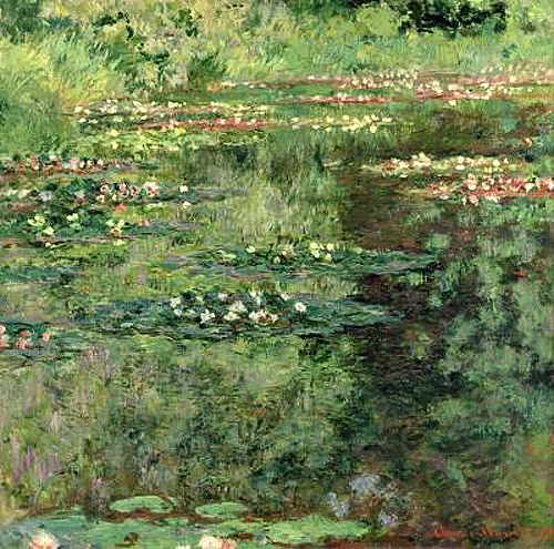 Claude Monet - The Waterlily Pond