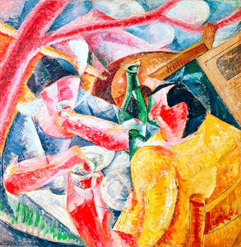 Umberto Boccioni - Under the Pergola at Naples