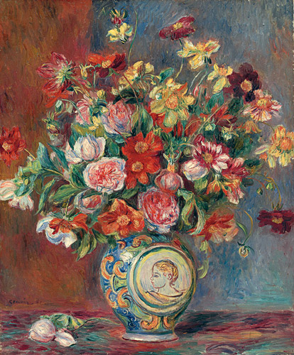 Pierre-Auguste Renoir - Vase with Flowers