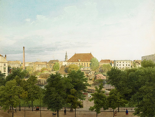 Eduard Gaertner - View of Berlin