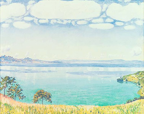 Ferdinand Hodler - View of Lake Leman from Chexbres