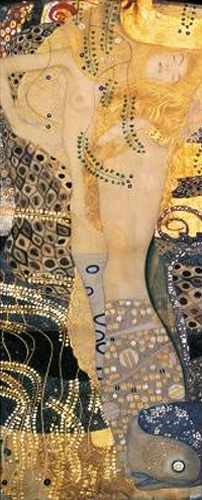 Gustav Klimt - Water snakes I