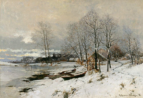 Anders Andersen-Lundby - Winter at chiemlake