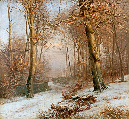 Anders Andersen-Lundby - Winter in park