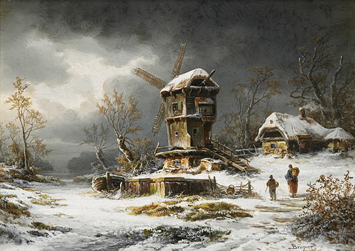 Cölestin Brügner - Winter landscape