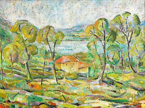 Guerry - A house at a lake