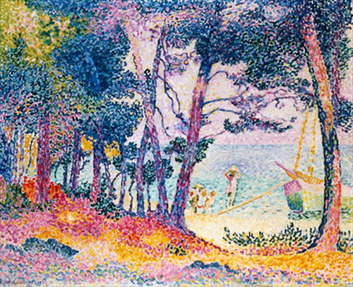 Henri-Edmond Cross - A Pine Grove