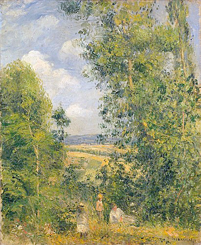 Camille Pissarro - A Rest in the Meadow
