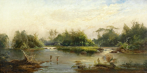 Fritz Klingelhöfer - Afrcian landscape