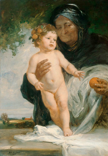 Friedrich August von Kaulbach - Allegory of summer