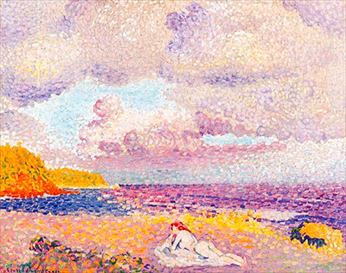 Henri-Edmond Cross - An Incoming Storm