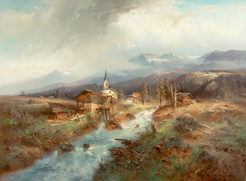 Nicolai von Astudin - At the mill