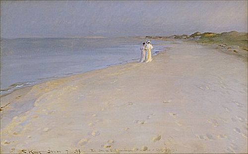 Peder Severin Kroyer - At the South Beach, Skagen