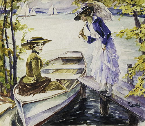 Edward Cucuel - At the stay