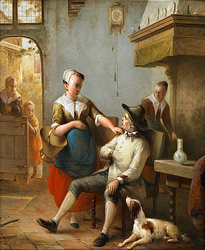 Bruno van Straaten - Baroque interior