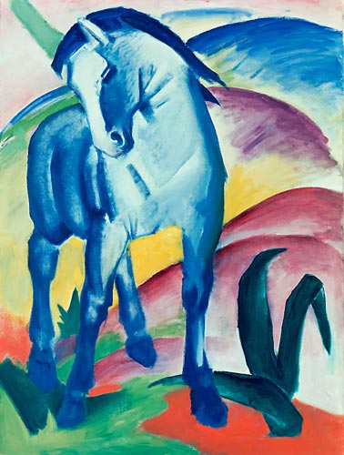 Franz Marc - Blue Horse I