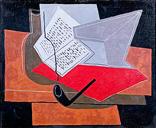 Juan Gris - Bowl and Book