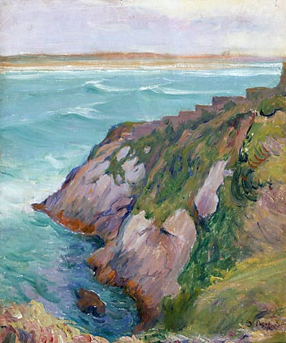 Jan Betrand Pegot-Ogier - Coast at the Bretagne