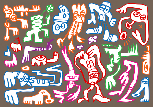 Christian Junghanns - Colored horde