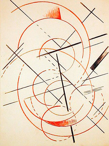 Lyubov Sergeevna Popova - Constructivist Composition