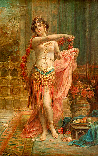 Hans Zatzka - Dancing harems girl