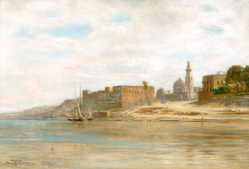 Ernst Körner - Esna at the Nil river