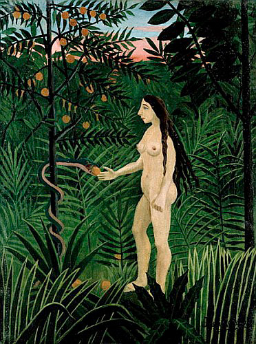 Henri Rousseau - Eve