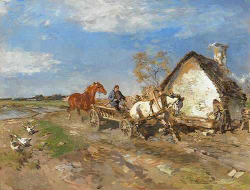 Georg von Bochmann - Fast carriage ride