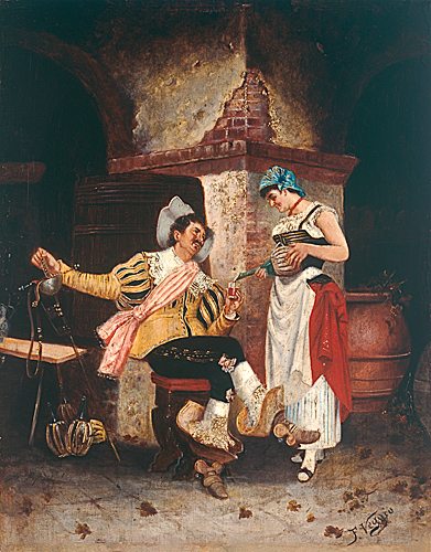 F. Veggio - Flirt with the waitress