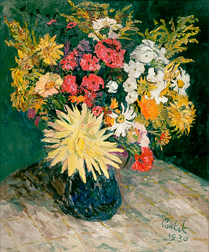 Bernhard Pankok - Flower stillife